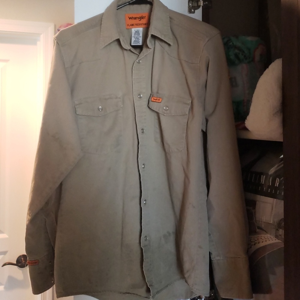 Wrangler Flame Resistant (long sleeve shirt).